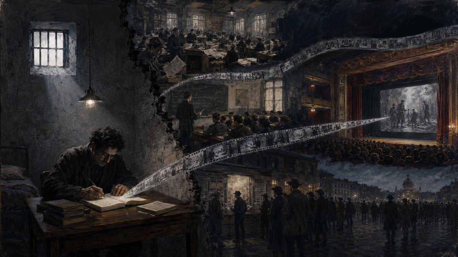 Gramsci en la sala oscura