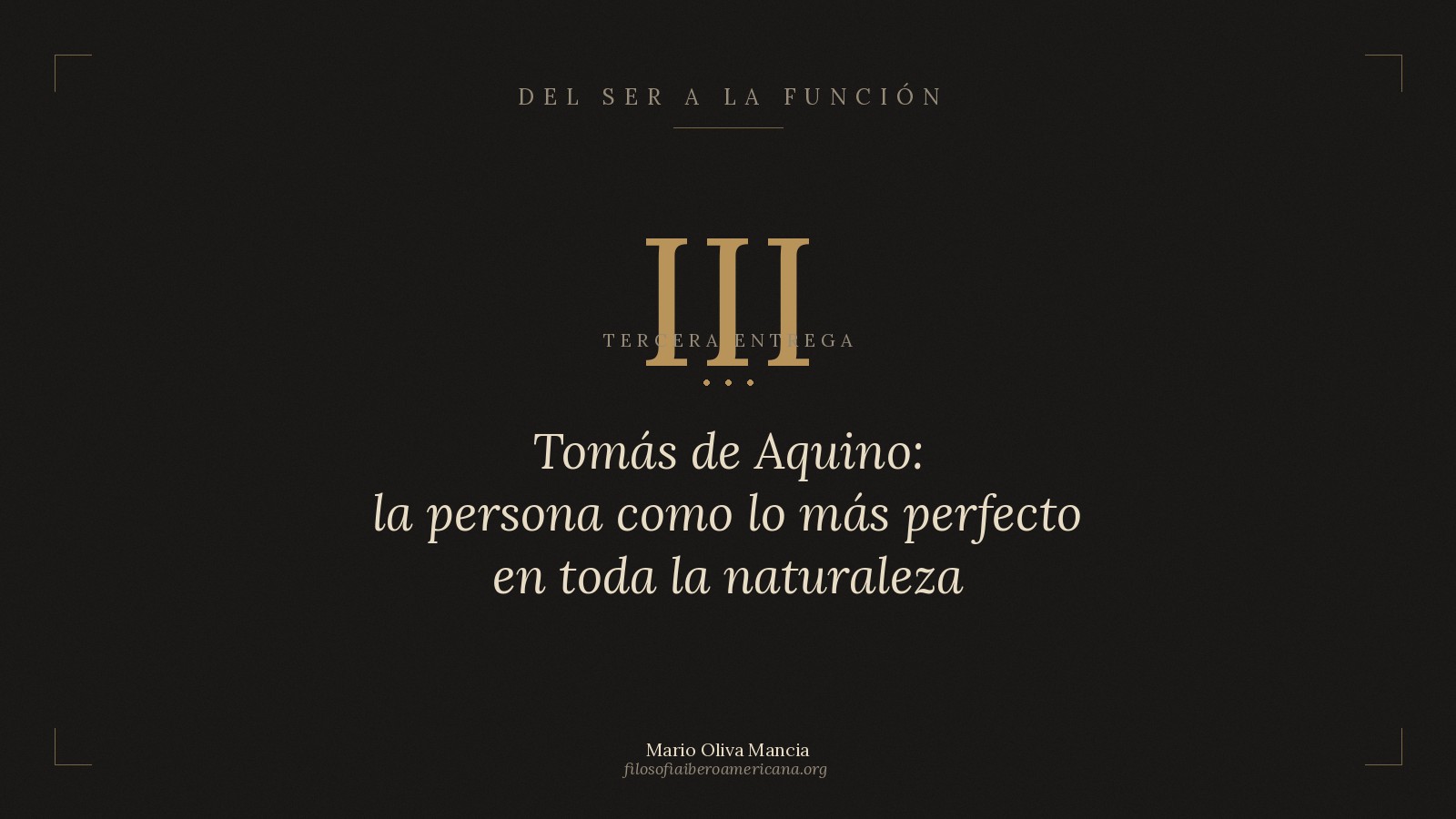 Tomás de Aquino: la cumbre que aún no hemos superado