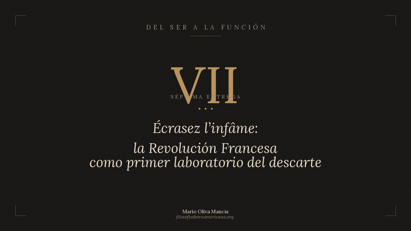 De Voltaire a la Vendée: la Revolución Francesa como primer laboratorio del descarte
